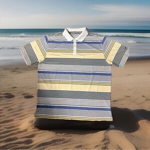 Nike Golf Men’s Size XL Dri-Fit Polo Shirt. Multicolor. Excellent Condition